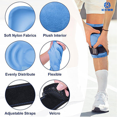 Premium Gel Knee Pad with Ice Pack for Sports