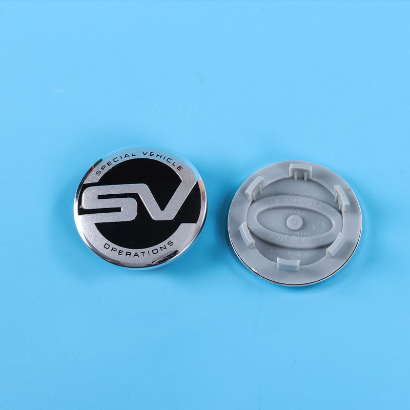 Suitable for Land Rover 62mm wheel hub cover, wheel center cover, original wheel cover, modified logo LandROVER - Korvel