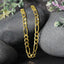 10K Yellow Gold Solid Figaro Chain - 5.30 mm