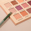 18-color Desert Rose Matte Pearlescent Eyeshadow Palette Earth Color Multi-purpose Color Eyeshadow Palette - Korvel