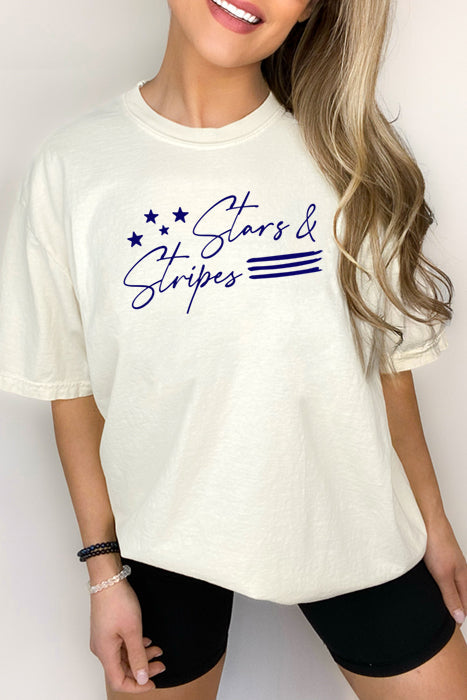 Stars and Stripes Oversized T-Shirt