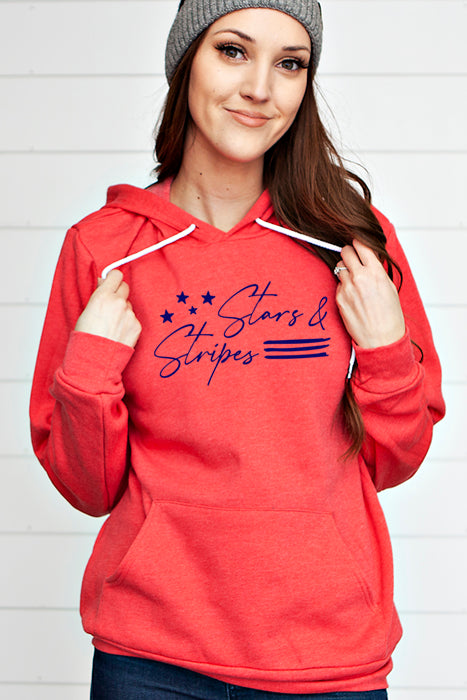 Sudadera con capucha Stars and Stripes 4736