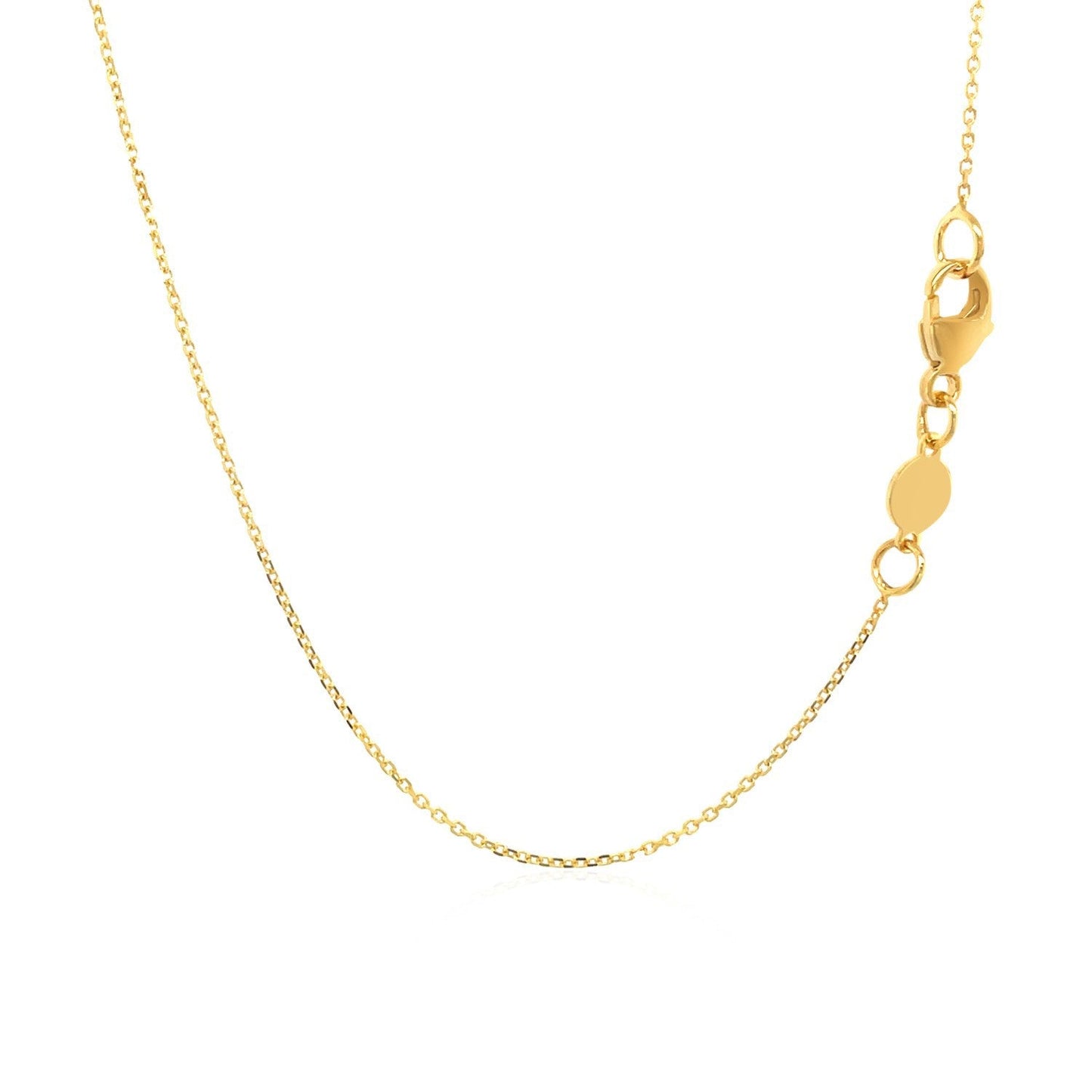 Collar LOVE en Oro Amarillo de 14k