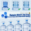 Capuchon Gallon SipSeal - Couvercles en silicone réutilisables pour jugs d'eau
