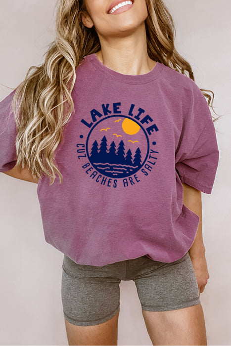 Lake Life Oversized T-Shirt - Korvel