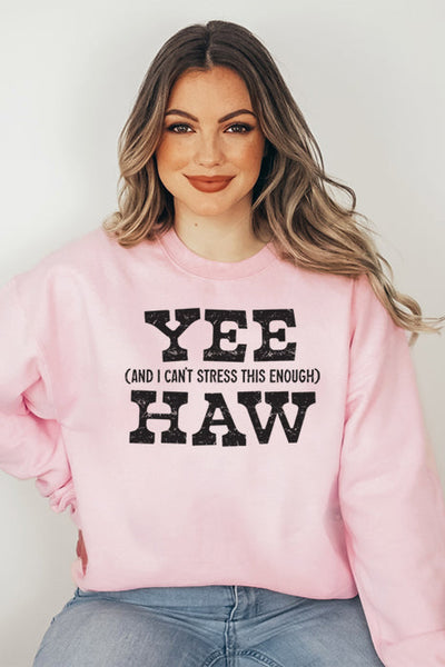 Yee Haw 4739 Unisex Cozy Sweatshirt