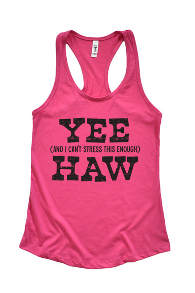 Yee Haw 4739 Racerback Tank Top - Korvel