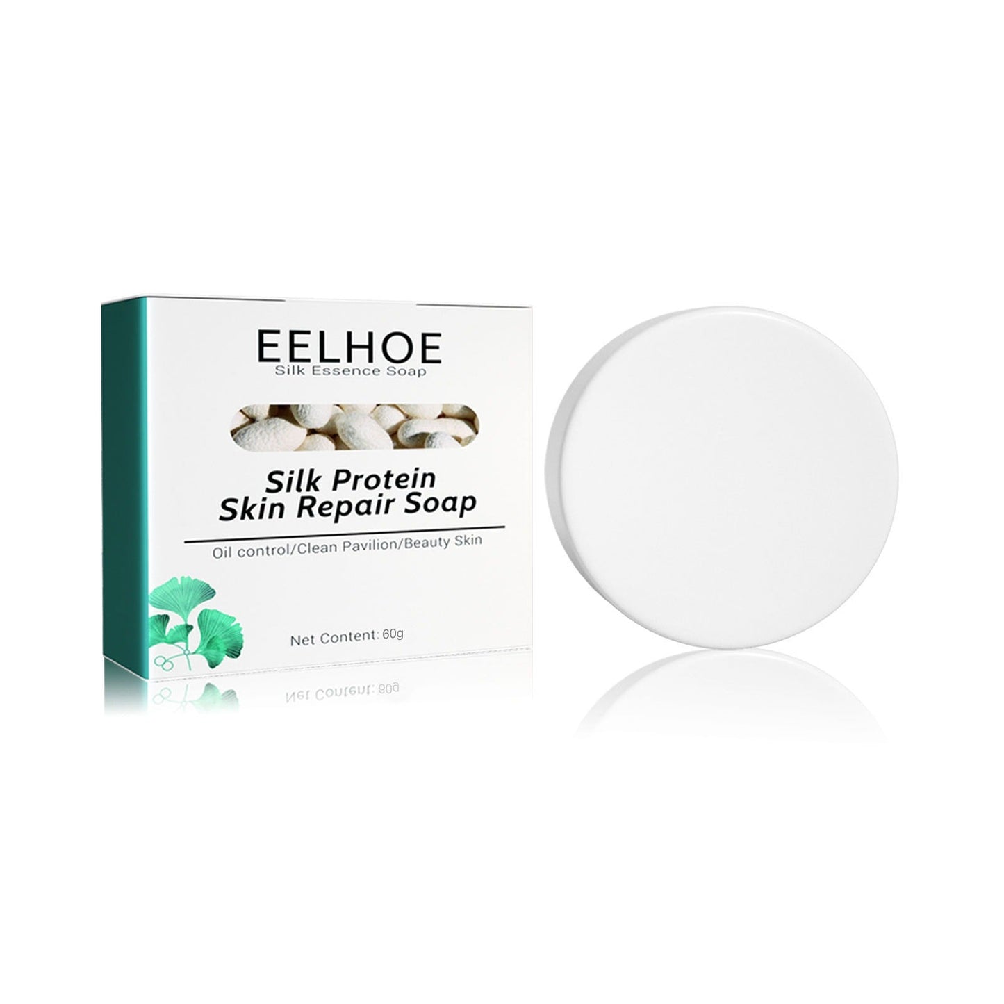 EELHOE Silk Goat Milk Hand Soap Deep Cleansing&Repairing Skin Moisturizing&Tender Silk Goat Milk Cleansing Soap - Korvel