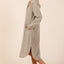 Sophisticated Button Down Long Sleeve Shirt Dress for Women – A Timeless Essential for Every Occasion - Korvel