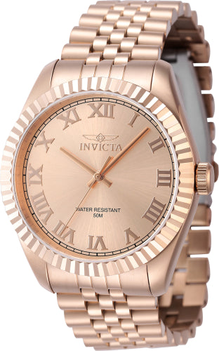 Reloj de Especialidad para Hombre Invicta - Elegancia en Oro Rosa