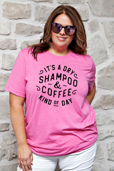 Shampoo & Coffee Oversized Tee