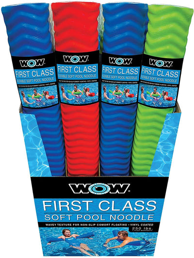 WOW Watersports First Class Foam Pool Noodles - 12 Pack