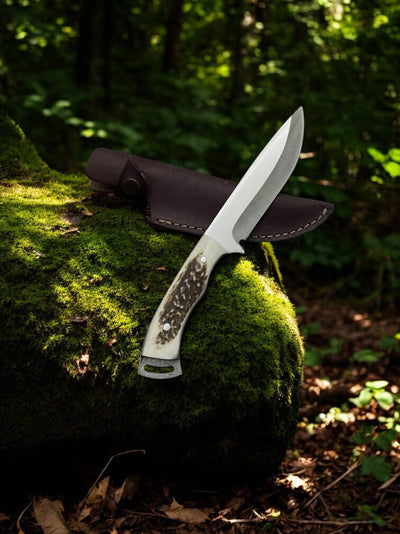 Stag Ridge Custom Handmade Hunting Knife – Precision & Elegance - Korvel