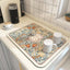 Tapis de drainage de cuisine premium pour vaisselle