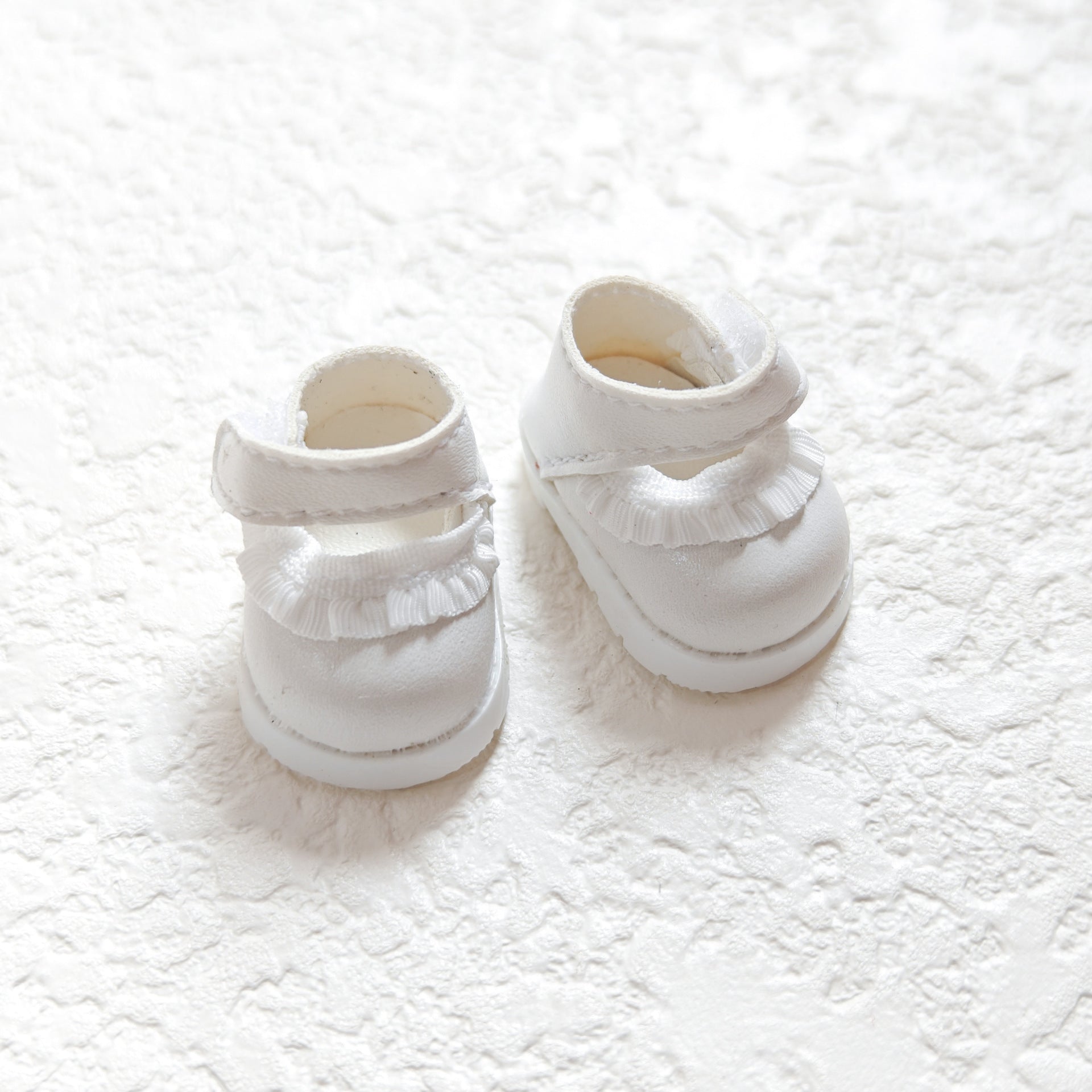 Party Shoes DIY Accessories Labubu Baby Clothes Labubu Rubber Macaron Shoes Fabric One Plush Second Generation - Korvel
