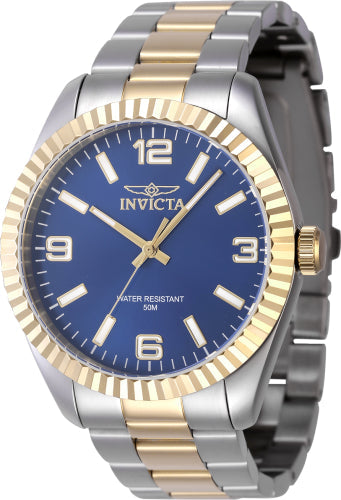 Invicta Men's Specialty Watch - Blue Dial & Stainless Steel
