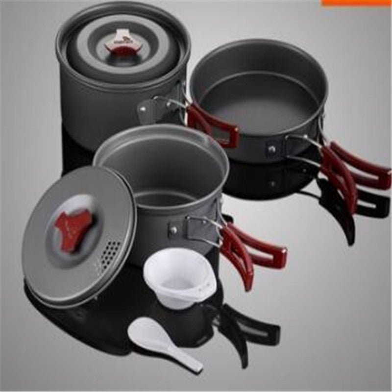 Premium Camping Cookware Set for Outdoor Adventures