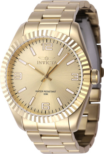 Invicta Men's Specialty Watch - Gold Dial