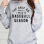 Sudadera con capucha de la temporada de béisbol 4746