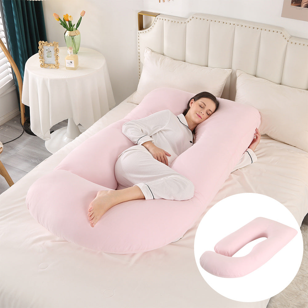 J-Shaped Pregnancy Pillow for Side Sleepers