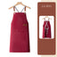 Waterproof apron customized logo printing for catering - Korvel