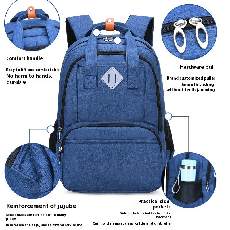 Premium School Backpack for Grades 3-6 - Stylish & Functional