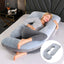 J-Shaped Pregnancy Pillow for Side Sleepers