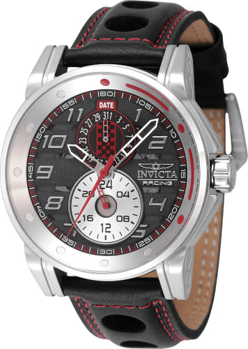 Montre de course pour homme Invicta - Cadran noir premium