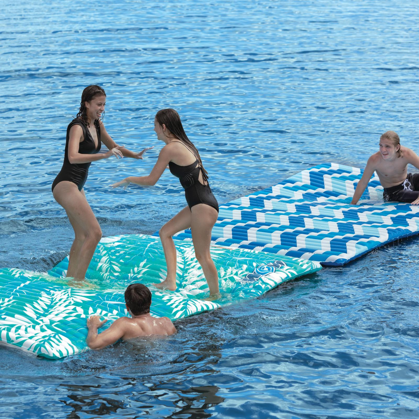 Passerelle Aquatique WOW Sports Feuilles de Palmier Teal