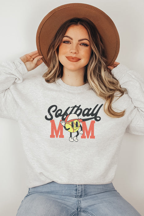 Sweatshirt confortable pour maman de softball