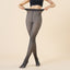 Wearing fake flesh through oversized single crotch leggings for warmth, women's bare legs with plush and thick translucent pantyhose - Korvel