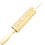 Wooden Rolling Pin Beechwood Laser Engraved Printed Rolling Pin Embossing Rolling Pin Christmas Flip Sugar Cookie Rolling Pin - Korvel