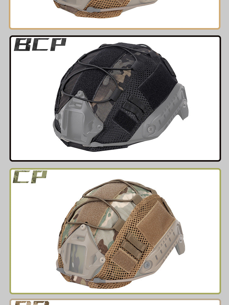 Tactical Multicam Helmet Cover for for Ops-Core FAST PJ Helmet Paintball Wargame Gear CS FAST Helmet Cover - Korvel