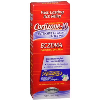 Cortizone-10 Intensive Healing Eczema Lotion, 3.5 oz