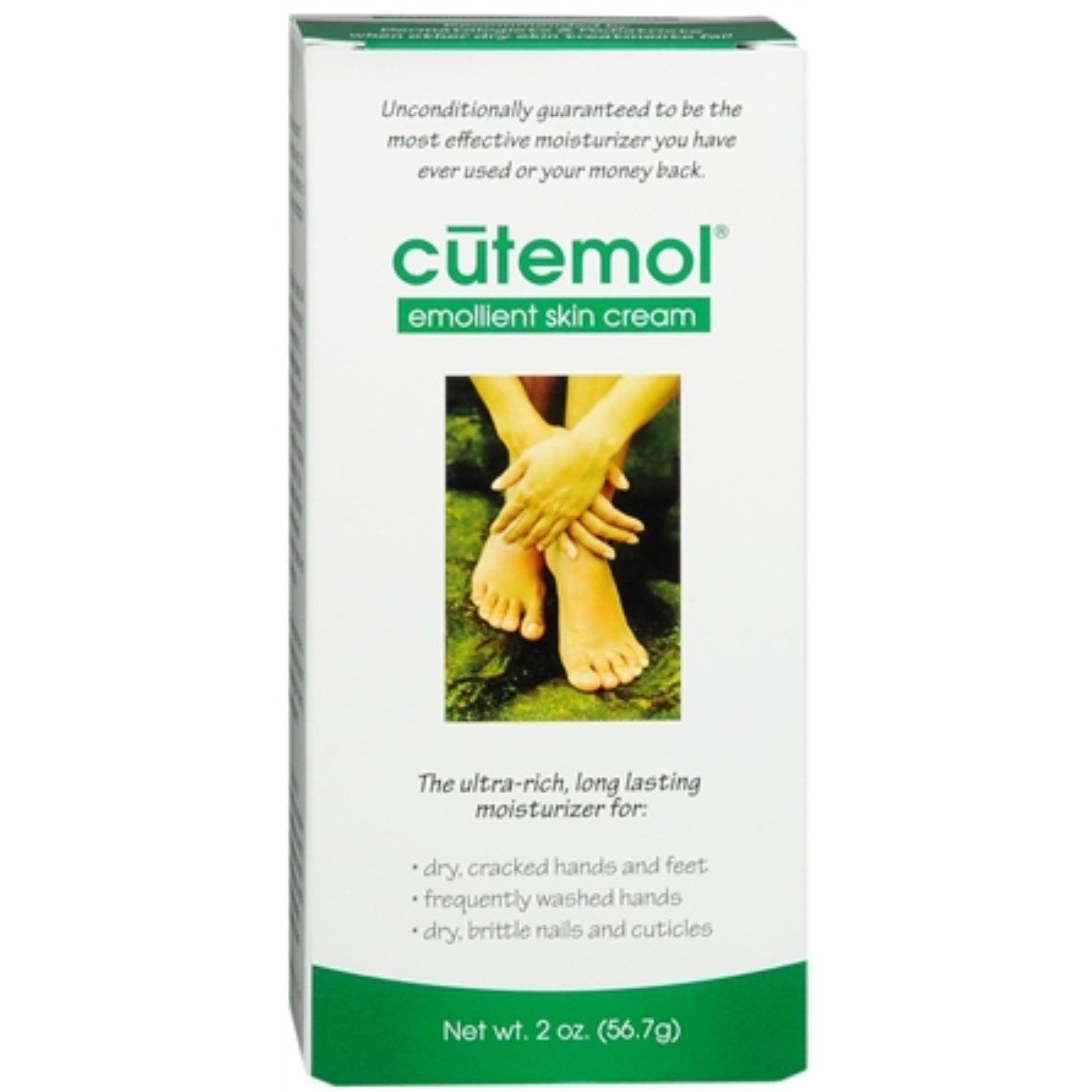 Crème émolliente Cutemol 2 oz - Hydratant pour la peau de qualité supérieure