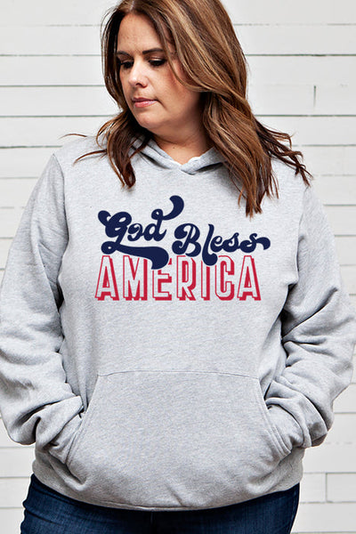 Sudadera con capucha God Bless 4761