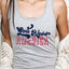 God Bless Racerback Tank Top