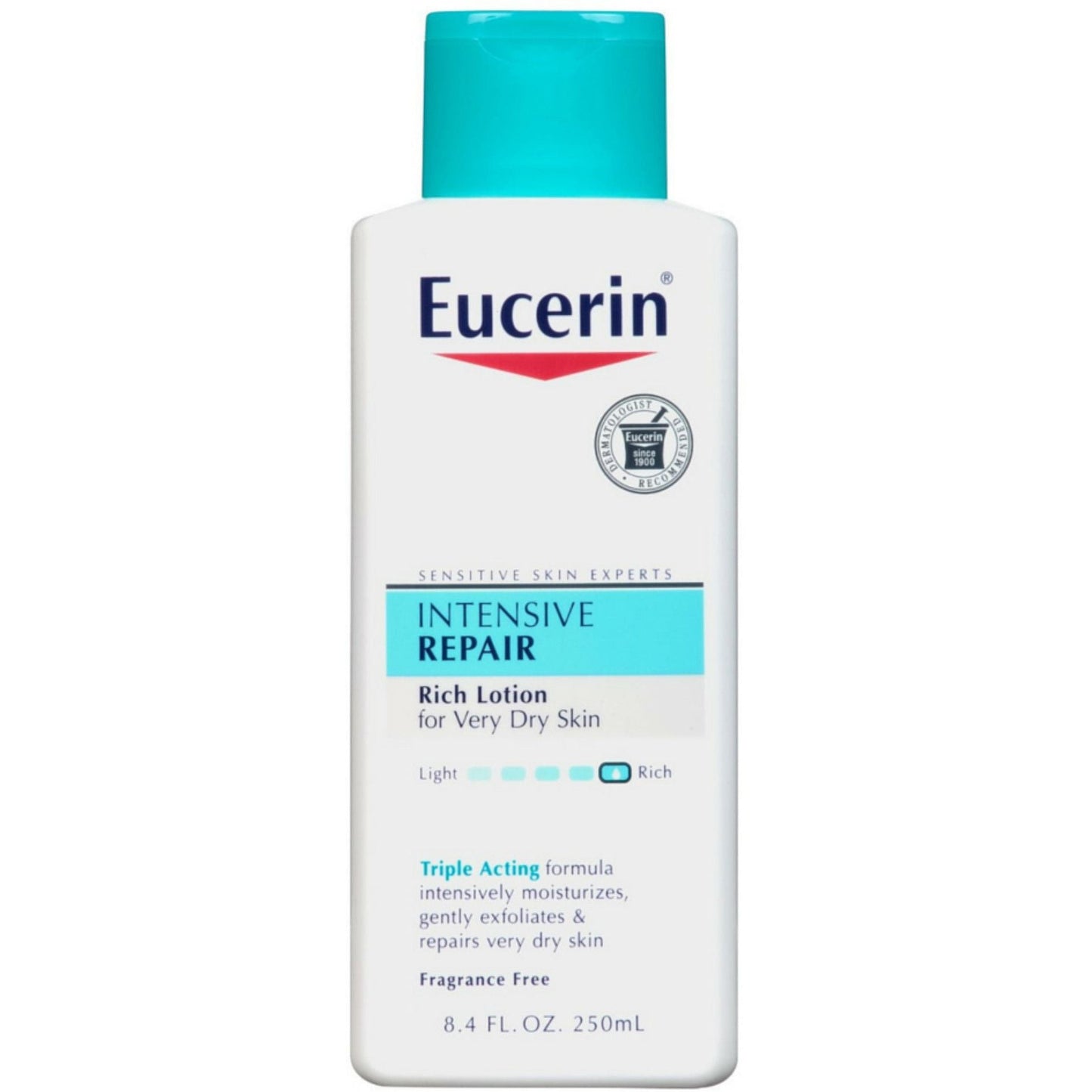 Loción Eucerin Intensive Repair Rich Feel 8.4 Fl. Oz.