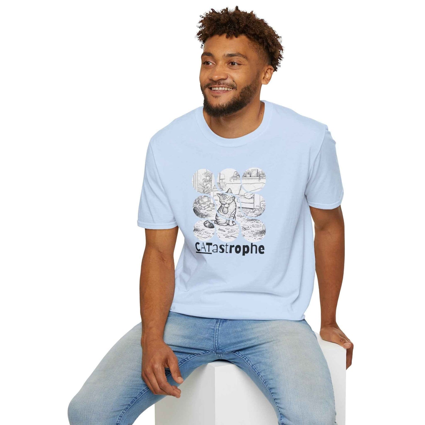 CATastrophe Cat Paw Unisex T-Shirt
