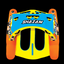 WOW Watersports Shazam Tube tractable 1-2 personnes