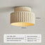 Lumière de plafond LED nordique pour décoration intérieure