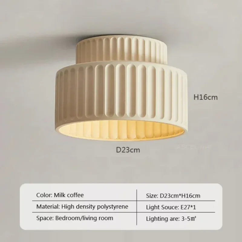 Lumière de plafond LED nordique pour décoration intérieure