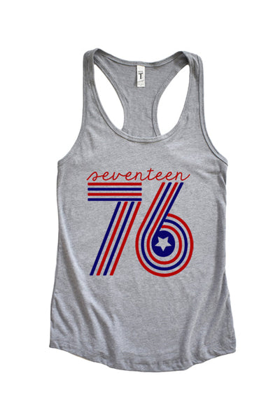 1776 Racerback Tank - Perfect for Every Occasion - Korvel