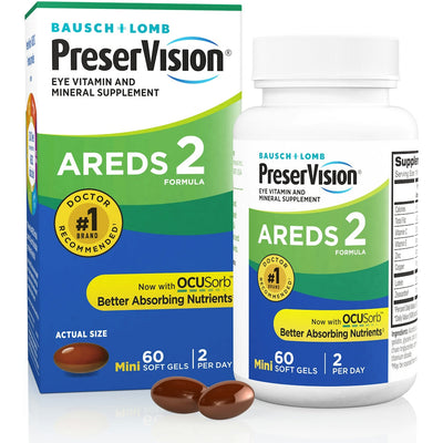 PreserVision AREDS 2 SoftGels - 60 Count