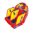 WOW Watersports Wake Walker Tubo Remolcable para 2 Personas