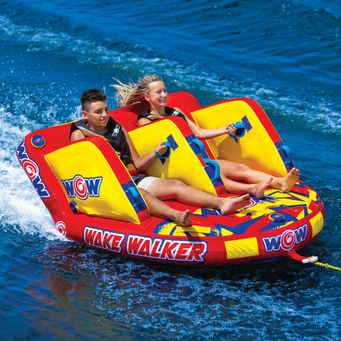 WOW Watersports Wake Walker Tubo Remolcable para 2 Personas