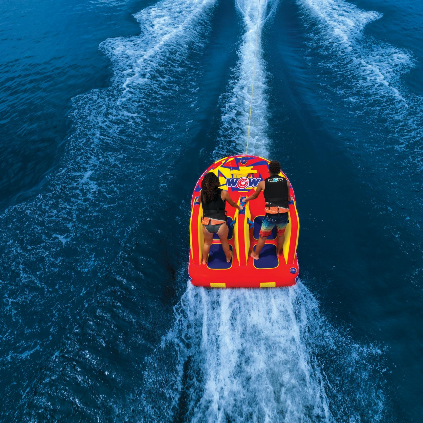 WOW Watersports Wake Walker Tubo Remolcable para 2 Personas
