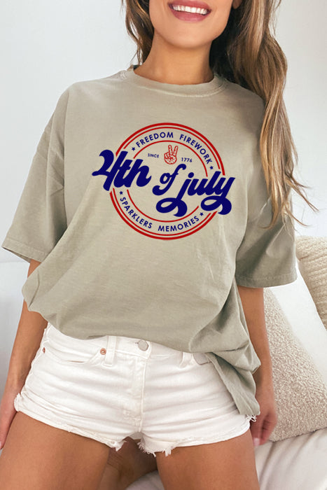 4th of July Comfort Colors Tee - Korvel