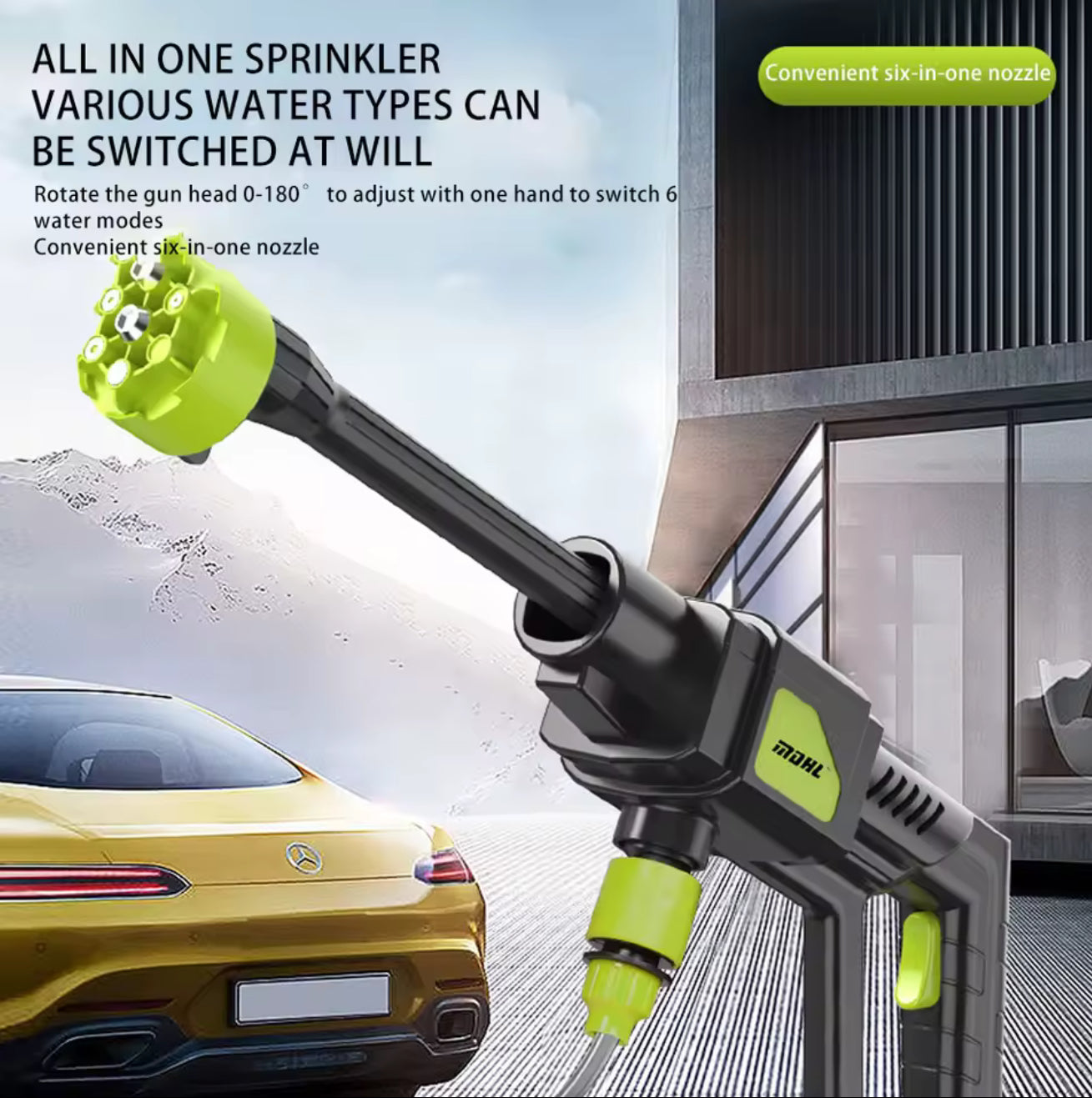 PowerSpray Cordless Washer - Korvel