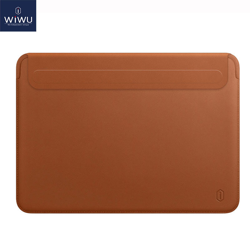 Housse d'ordinateur portable en cuir PU premium pour MacBook Pro 13 et 16
